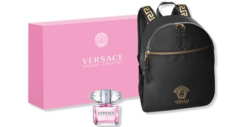 versace perfume with backpack macys|Versace perfume women backpack.